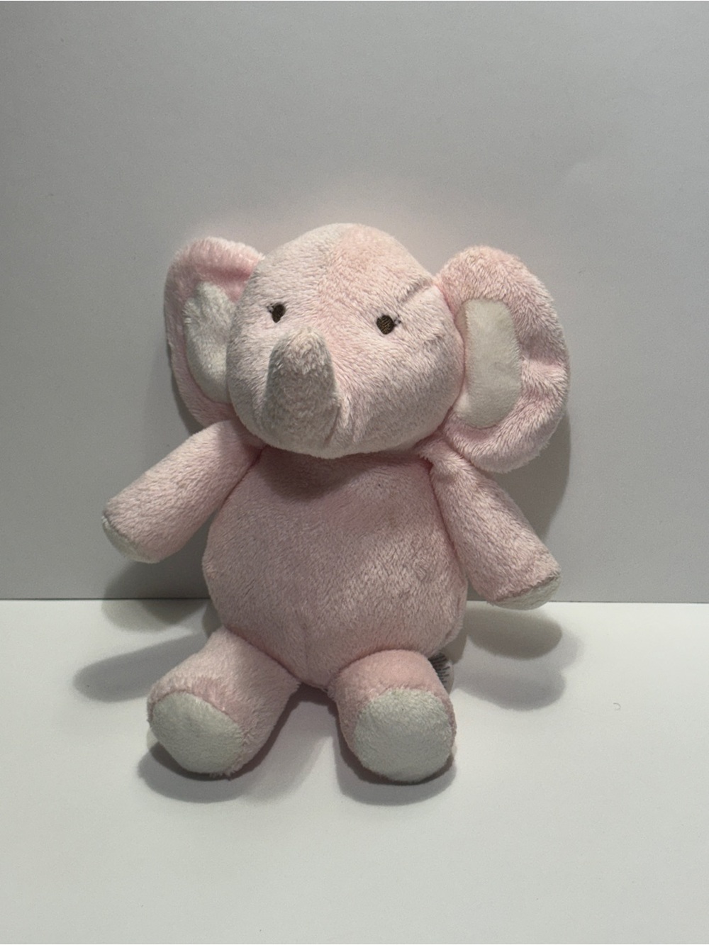 Just One You by Carter's Pink Plush Elephant Baby Lovey Toy Stuffed Animal 63891